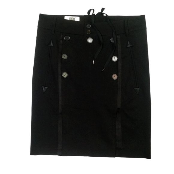 ***SOLD******Jean Paul Gautier Sailor Skirt Black - Picture 2 of 15